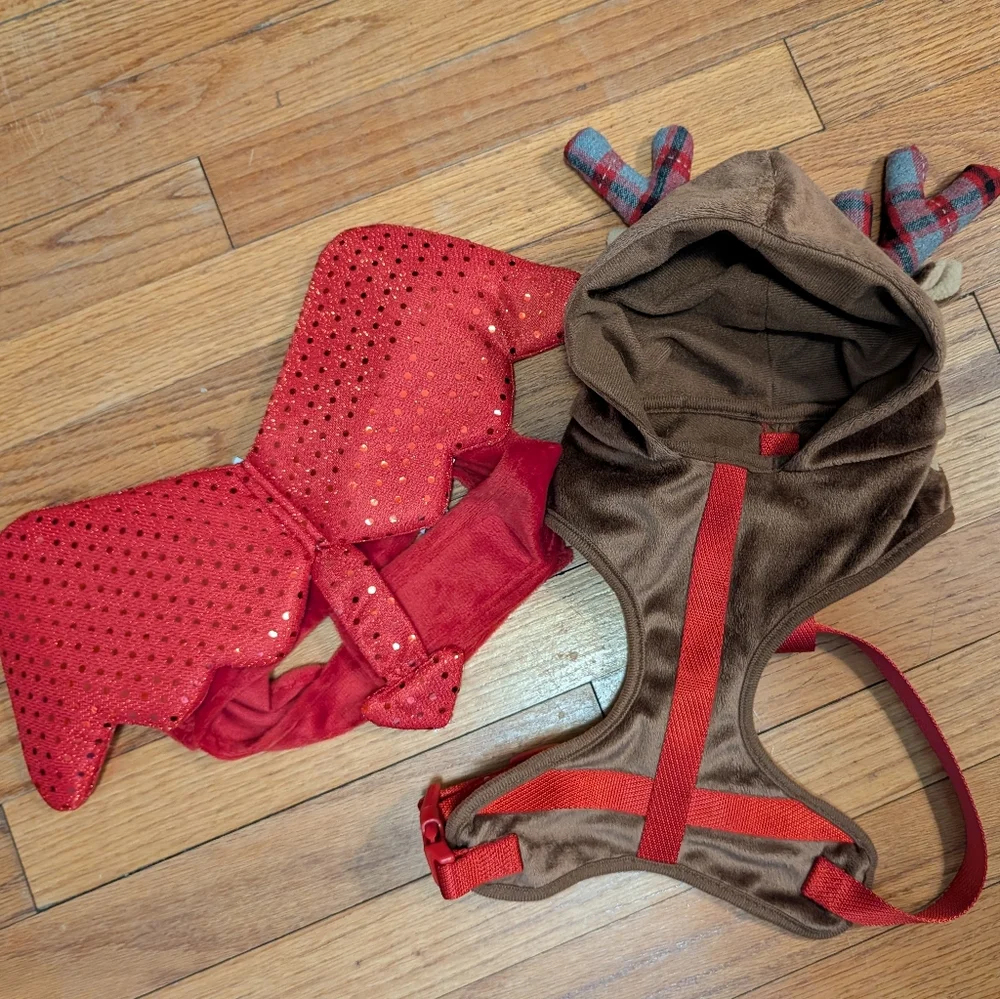 XL Dog Halloween Christmas Holiday Harness Set